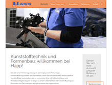 Tablet Screenshot of happ-gmbh.de
